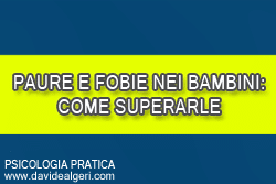 paure nel bambino