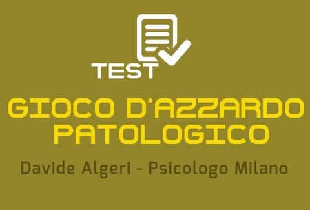 test azzardo patologico