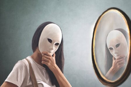 la maschera dell'istrionico